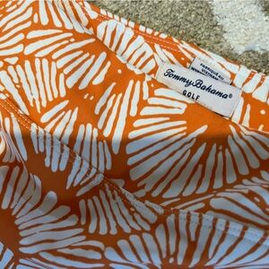Tommy Bahama golf Orange and White Skirt
